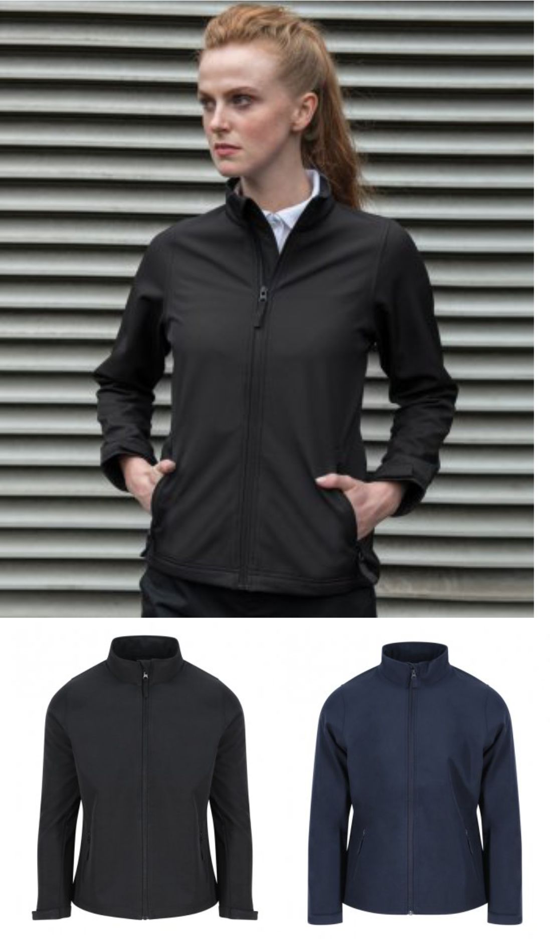 RTX RX500F Ladies Pro Two Layer Soft Shell Jacket - Click Image to Close